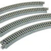 Kato 20170 N Scale UniTrack 216mm 8-9/16" Radius Curve 45-Degree (4 Pack)