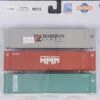 Athearn HO Scale 45' Container Dong Fang HMM And Horizon Lines Mixed 3 Pack