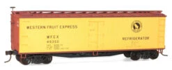 Accurail 48032 HO Scale 40' Wood Reefer Kit GN WFEX - NOS