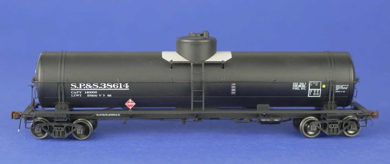 American Limited Models 1857 HO Scale GATC Welded Tank Car Spokane Portland & Seattle SP&S 38614