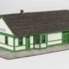 American Model Builders LaserKIT 633 HO Scale Great Northern Standard Depot