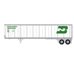 Athearn 13834N Scale 45' Fruehauf Z-Van Trailer Burlington Northern BNZ 250207