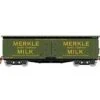 Athearn 24037 N Scale 40' Pfaudler Milk Car Merkle GARE 742