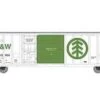 Athearn 24594 N Scale 50' FMC Combo Door Boxcar MD&W 10002