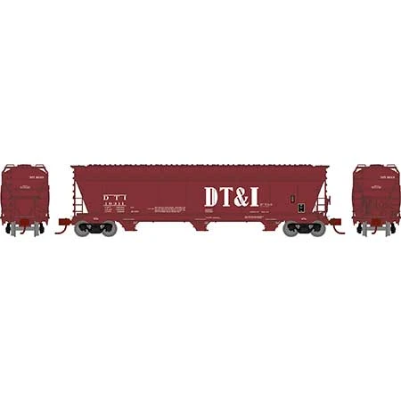 Athearn 8494 N Scale ACF 46003 Bay Covered Hopper Detroit Toldeo & Ironton DT&I 10311 - Image 2