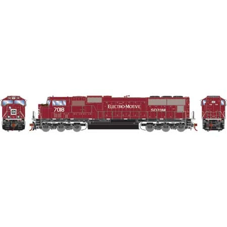 Athearn G71121 HO EMD SD70M EMD Leasing EMDX 7018 - Image 2