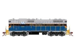Athearn Genesis G82738 HO Scale EMD GP9 Central Of Georgia CG 170 DC