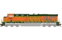 Athearn Genesis G83200 HO Scale GE ES44DC BNSF 7685 DCC Sound