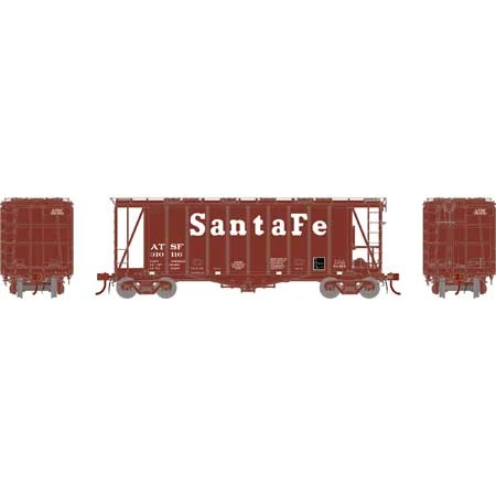 Athearn Genesis G87491 HO Scale GATC 2600 Airslide Hopper Santa Fe ATSF 310116 - Image 2