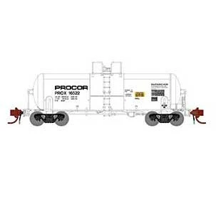 Athearn Genesis GN15322 N Scale 13,000 Gallon Acid Tank Car "White" PROX 16522