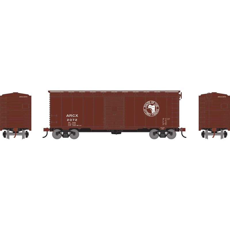 Athearn RTR 75333 HO Scale 40' Single Door Boxcar Alaska Railroad ARR 2072 - Image 2