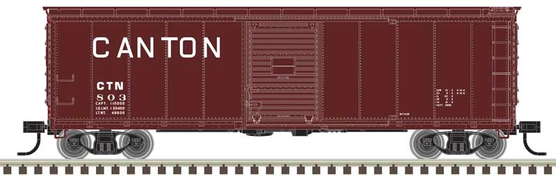 Atlas 50006391 N Scale USRA Steel Rebuilt Boxcar Canton Railroad CTN 803