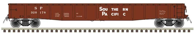 Atlas 50006419 N Scale ACF 70 Ton 52' Gondola Southern Pacific SP 320316