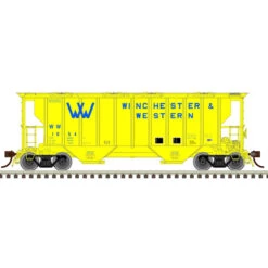 Atlas Master Plus 20007129 HO Scale Portec 3000 Covered Hopper Winchester & Western W&W 1034