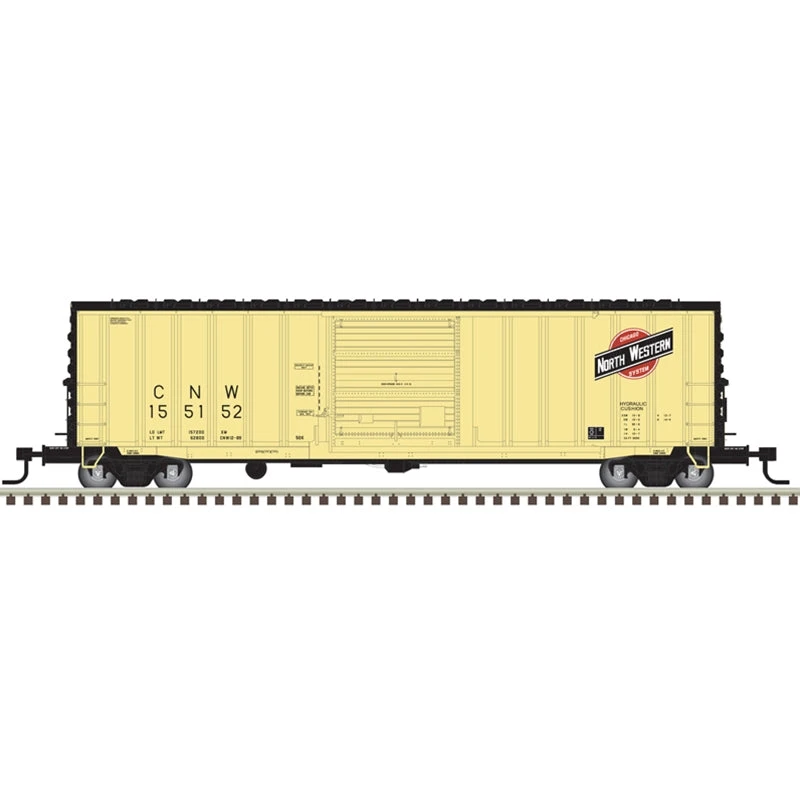 Atlas N Scale 50006357 50' Precision Design Boxcar Chicago NorthWestern C&NW 155148