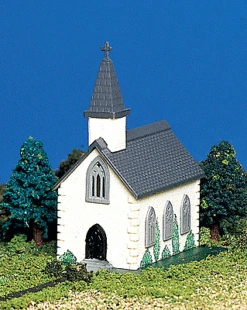 Bachmann 45815 N Scale Country Church With Figure Assembled