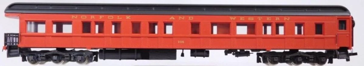Bachmann Spectrum 89126 HO Scale Heavyweight Observation N&W 101 - NOS