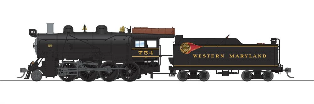 BLI 7341 HO Scale 2-8-0 Consolidation Steam Loco Western Maryland WM 755 Paragon4