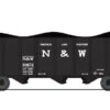 BLI (Broadway Limited Imports) 7141 N Scale H2a 3 Bay Hopper Norfolk & Western N&W 2 Pack B