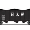 BLI (Broadway Limited Imports) 7142 N Scale H2a 3 Bay Hopper Norfolk & Western N&W 2 Pack A