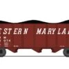 BLI (Broadway Limited Imports) 7157 N Scale 3 Bay Hopper Western Maryland WM 2 Pack B