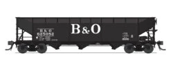 Broadway Limited Imports 7371 HO Scale AAR 70 Ton Tripple Hopper Baltimore & Ohio B&O 4 Pack