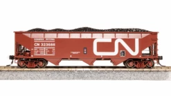 Broadway Limited Imports 7373 HO Scale AAR 70 Ton Triple Hopper Canadian National CN 4 Pack