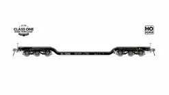 Class One Model Works FC00209 HO Scale GSC Heavy Duty Flatcar "Wood Deck" Erie Lackawanna EL 7260