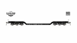 Class One Model Works FC00210 HO Scale GSC Heavy Duty Flatcar "Wood Deck" Erie 7265