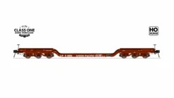 Class One Model Works FC00214 HO Scale GSC Heavy Duty Flatcar "Wood Deck" Union Pacific UP 50001