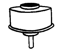 Custom Finishing A-131 HO Scale BM&ST Large Round Style Spark Arrestor