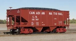 Fox Valley Models 15010 HO Scale USRA 55-Ton 2-Bay Open Hopper Canadian National CN 116023
