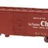 Intermountain 45836 HO Scale 40' Modified AAR Boxcar Santa Fe "Bx-37 San Francisco Chief" ATSF