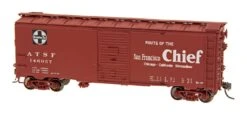 Intermountain 45836 HO Scale 40' Modified AAR Boxcar Santa Fe "Bx-37 San Francisco Chief" ATSF