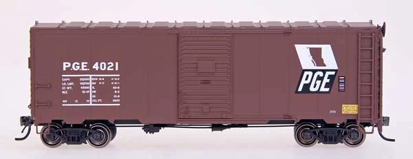 Intermountain 46808-09 HO Scale 40' ModifiedBoxcar Pacific Great Eastern PGE 4021 - NOS - Image 2