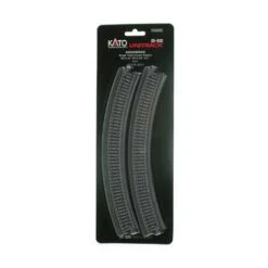 Kato 20-520 N Scale UniTrack 315mm 12-3/8" Radius 45-Degree Viaduct (2 Pack)