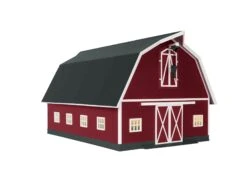 Lionel 2229070 O Gauge Barn With LED Lighted Interior