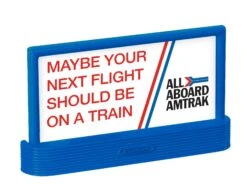 Lionel 2230020 O Guage Amtrak Through The Years Billboards