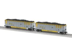 Lionel 2243020 Standard O Gauge Rotary Gondola CSX 4-Pack
