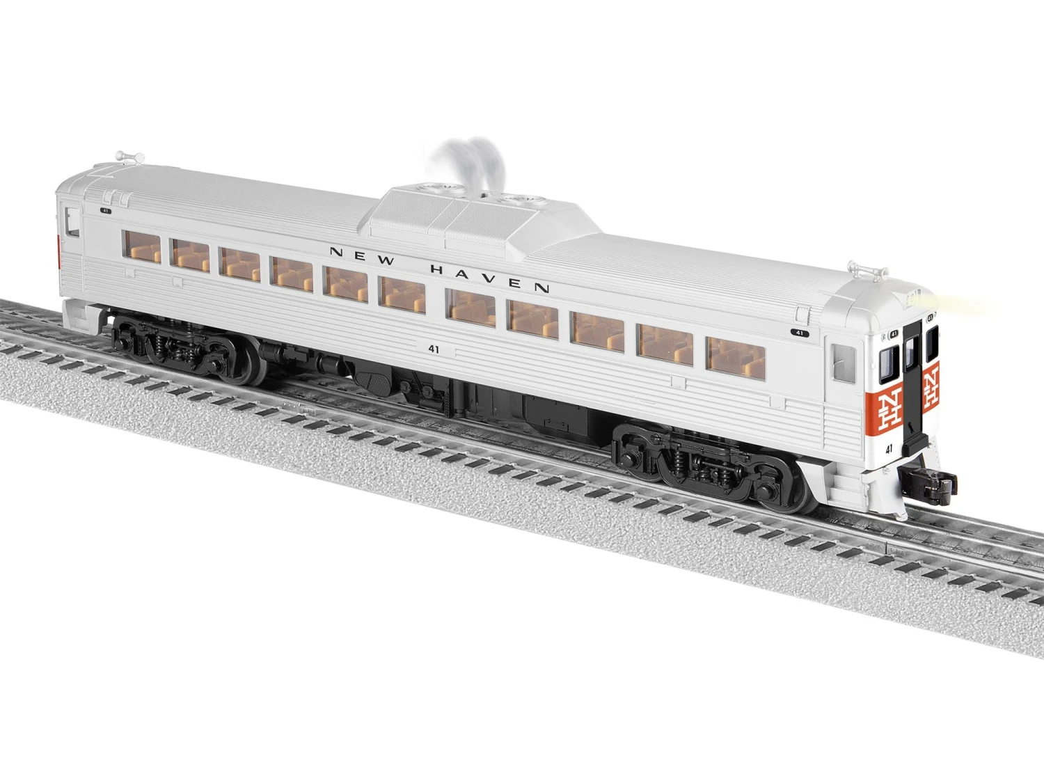 Lionel 2335140 O Gauge LionChief Plus 2.0 Budd RDC1 New Haven NH 41