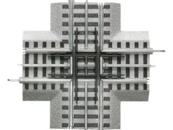 Lionel 6-12019 O Gauge FasTrack 90 Degree Crossover