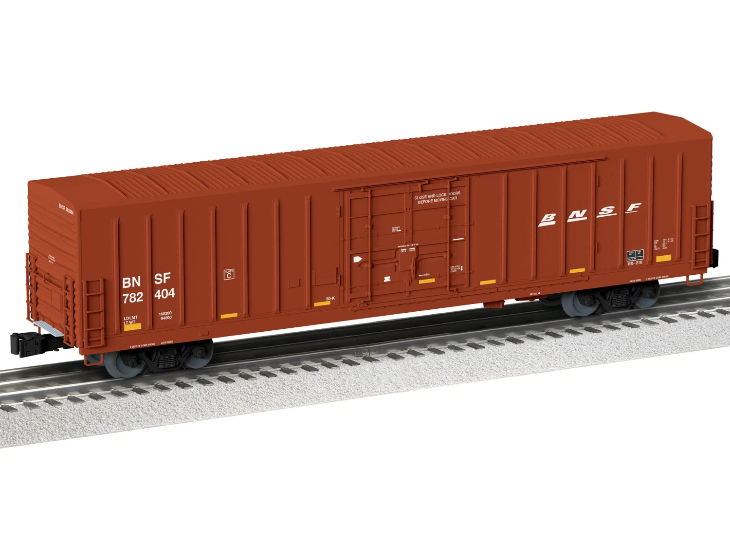 Lionel O Scale 2126431 Beer Boxcar BNSF 782404