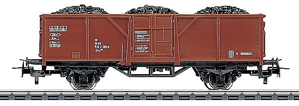 MĂ€rklin 4431 HO Scale Gondola With Coal Load Deutsche Bundesbahn DB - NOS