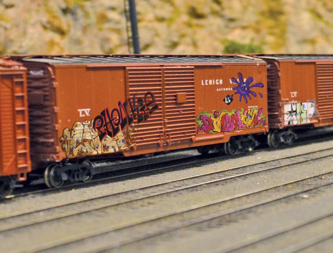 Micro-Mark 88568 Multi Scale Railroad Graffiti Decal Set