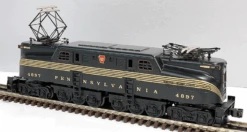 MTH 30-2500 O Guage GG1 Electric Locomotive Brunswick Green 5 Stripe - NOS