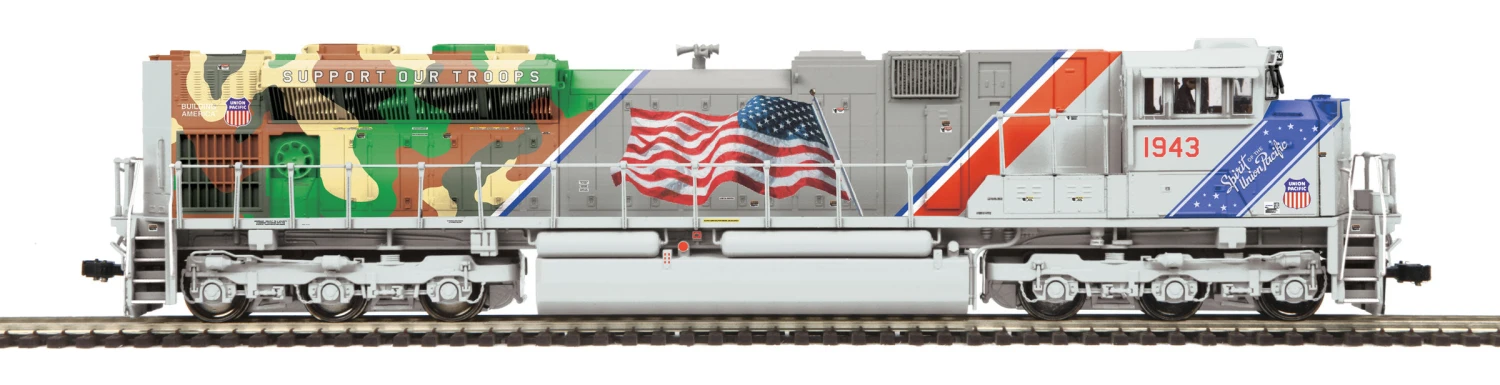 MTH 80-23800 HO Scale EMD SD70ACe Union Pacific Spirit Of UP 1943