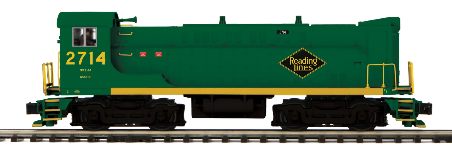 MTH Premier 20-21608-1 O Scale VO 1000 Diesel With PS3 Reading RDG 2714