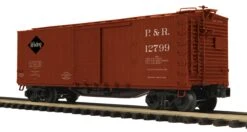 MTH Premier 20-99326 O Scale 40' USRA Double Sheathed Boxcar Philadelphia & Reading P&R