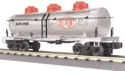 MTH Railking 30-7361 O Gauge 3 Dome Tank Car DuPont - NOS