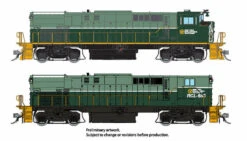 Rapido 033524 HO Scale MLW M420 + M420B Diesel British Columbia BCR 641 + 681 DCC Sound